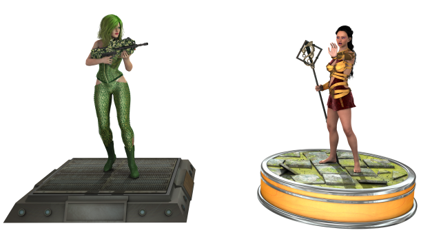 Chess - Queens - Science Fiction and Fantasy